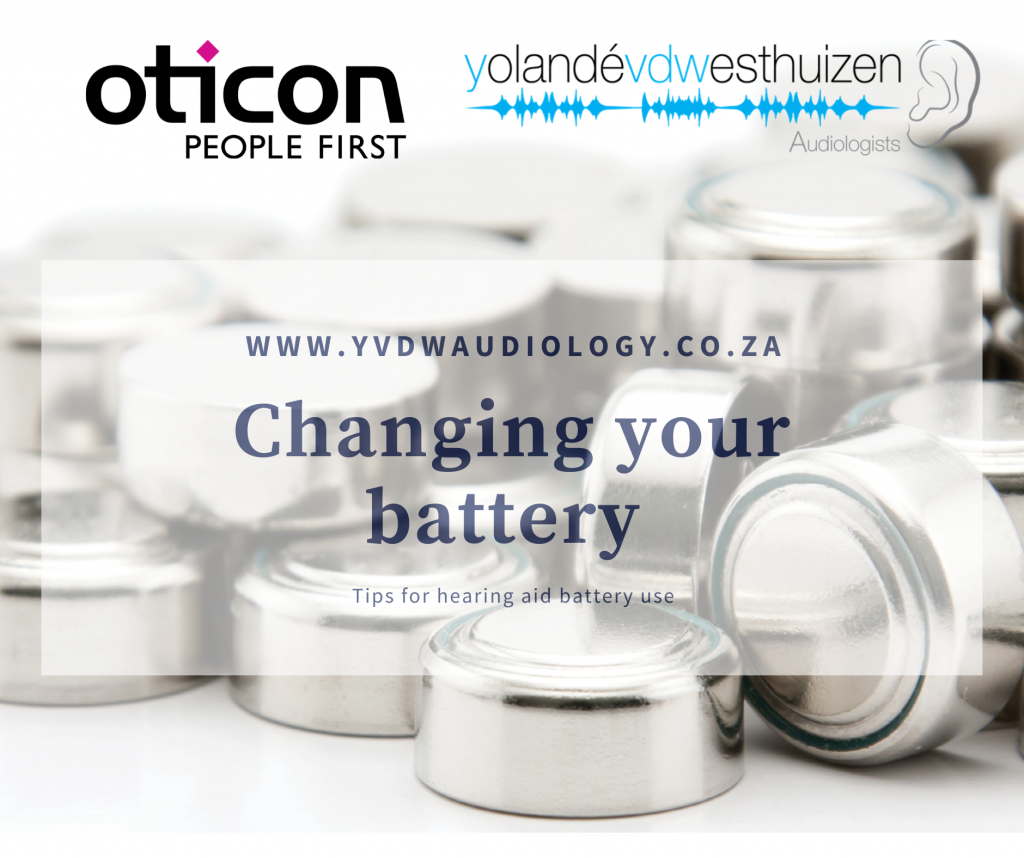 How to change or charge your Oticon batteries