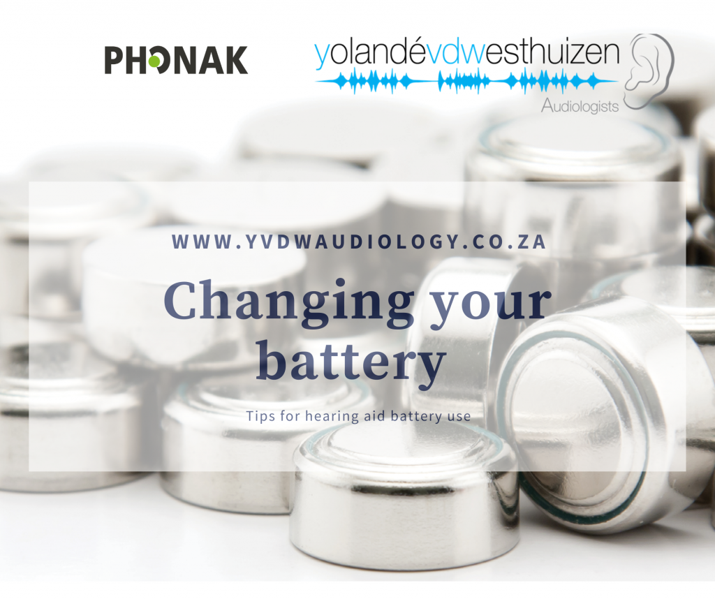 How to change your Phonak batteries