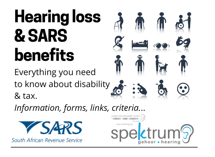 SARS tax benefit for hearing loss & hearing aids