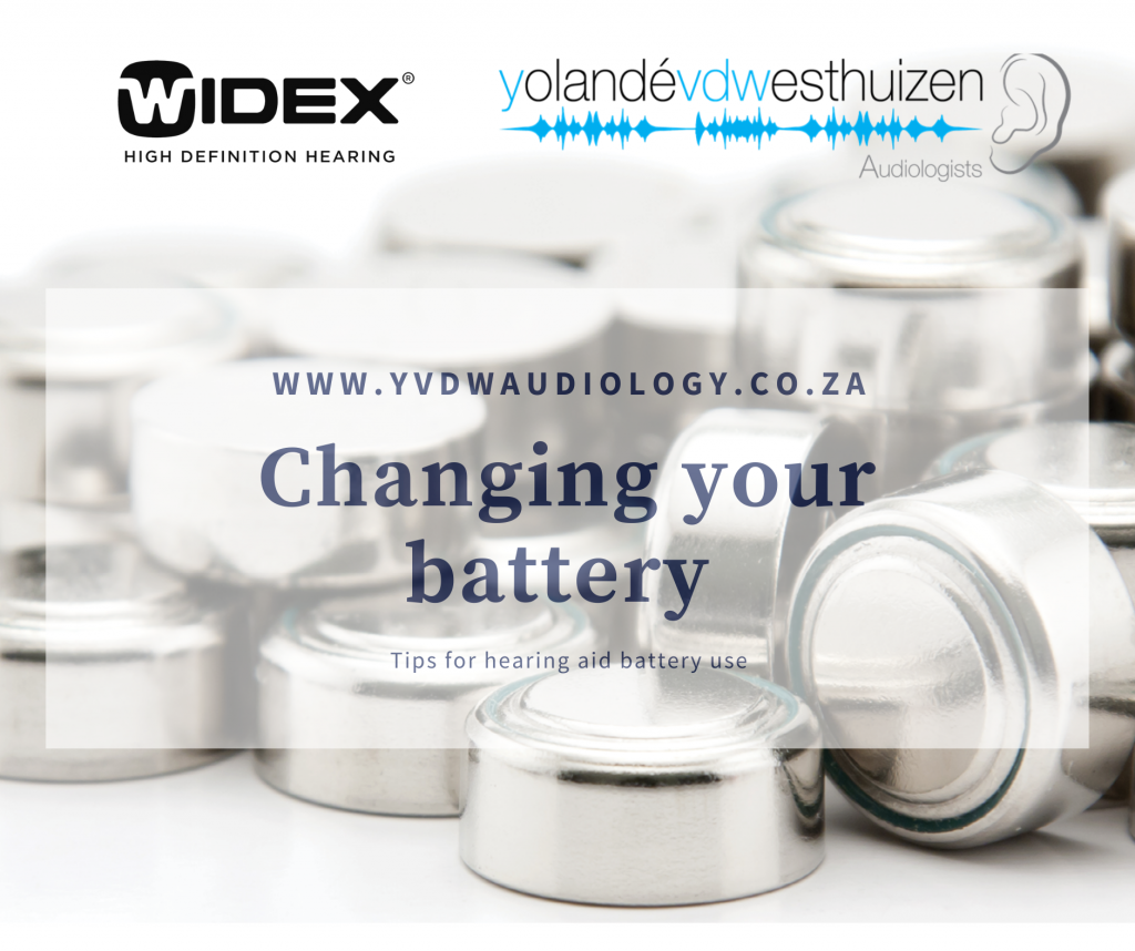 How to change your Widex batteries