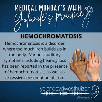YvDW Audiologists - Medical Mondays - Hemochromatosis