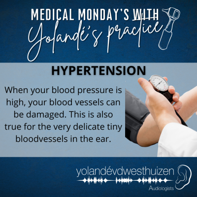 YvDW Audiologists - Medical Mondays - Hypertension