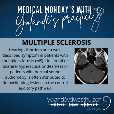 YvDW Audiologists - Medical Mondays - Multiple Sclerosis
