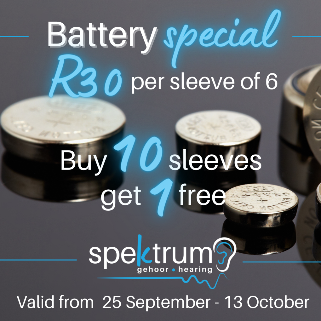 Battery Special - R30 per sleeve of 6!